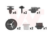Kit Agrafes Peugeot 208 OEM 1620303980