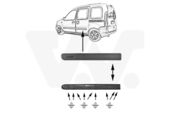 Moulure Renault Kangoo OEM 808214775R