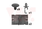Kit Agrafes Renault Captur OEM 651009384R