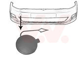 Cache Crochet Volkswagen Golf OEM 5G0807241GRU
