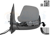Rétroviseur VW Transporter OEM 7E1857407AL9B9+