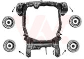Berceau Moteur Hyundai Santa Fe OEM 624102B570