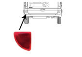 Catadioptre Arrière Renault Kangoo OEM 7700308719