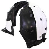 Pare-Boue Plastique Peugeot 208 OEM 9823309080