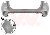Pare-chocs arrière OPEL MOKKA OEM 168044951T