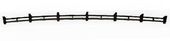 Grille Supérieure Opel Astra OEM 1400528