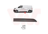 Moulure porte arrière gauche, à peindre, pour empattement 2925mm, version Fourgon pour CITROEN JUMPY A PARTIR DE 04/2016