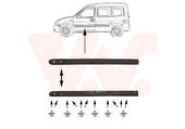Moulure Renault Kangoo OEM 7701692449