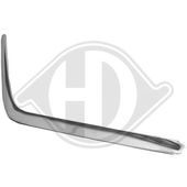 Moulure gauche de pare-chocs avant / chromée / modèle jusque 06/1997 MERCEDES CLASSE C W202 OEM A2028850174