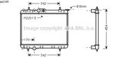 Radiateur D'Eau Peugeot 206 OEM 1330F9