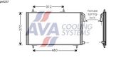 Radiateur Peugeot 206 